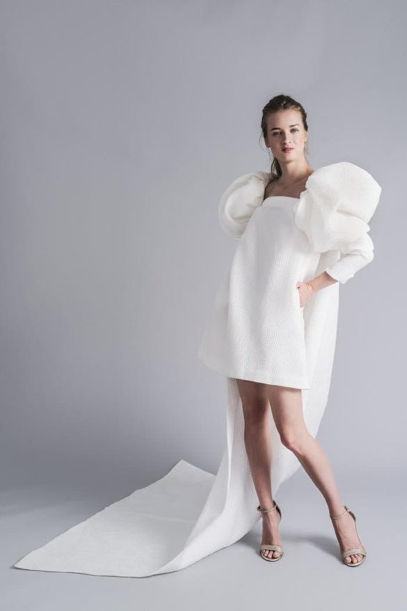 novia tu vestido tendencias estilo corto shopie et voila 07