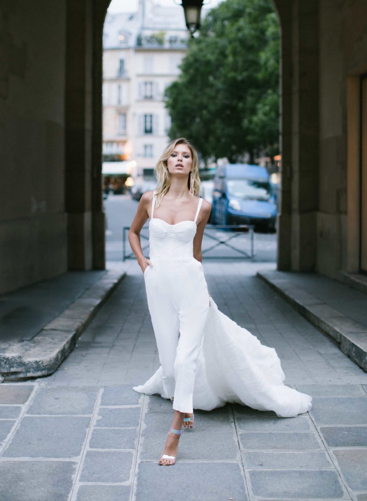 Trajes de novia con pantalones Rime Arodaky