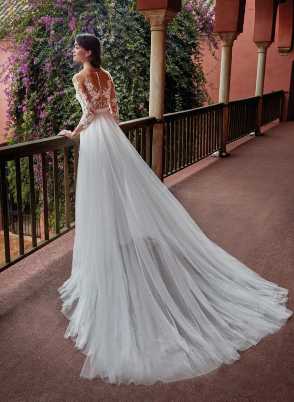 novia tu vestido tendencias estilo pantalones 17