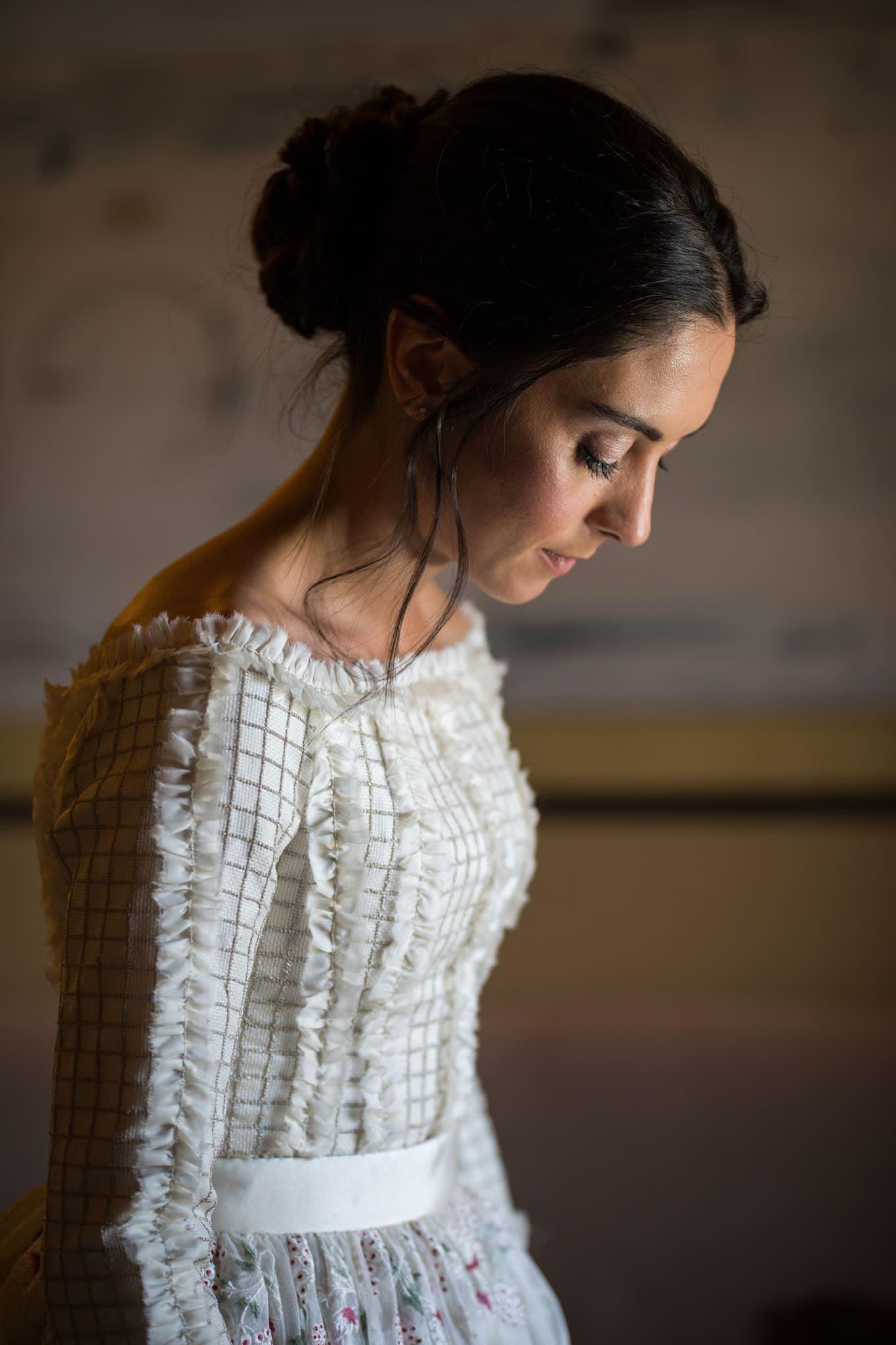 Vestido de novia del atelier Juana Rique 