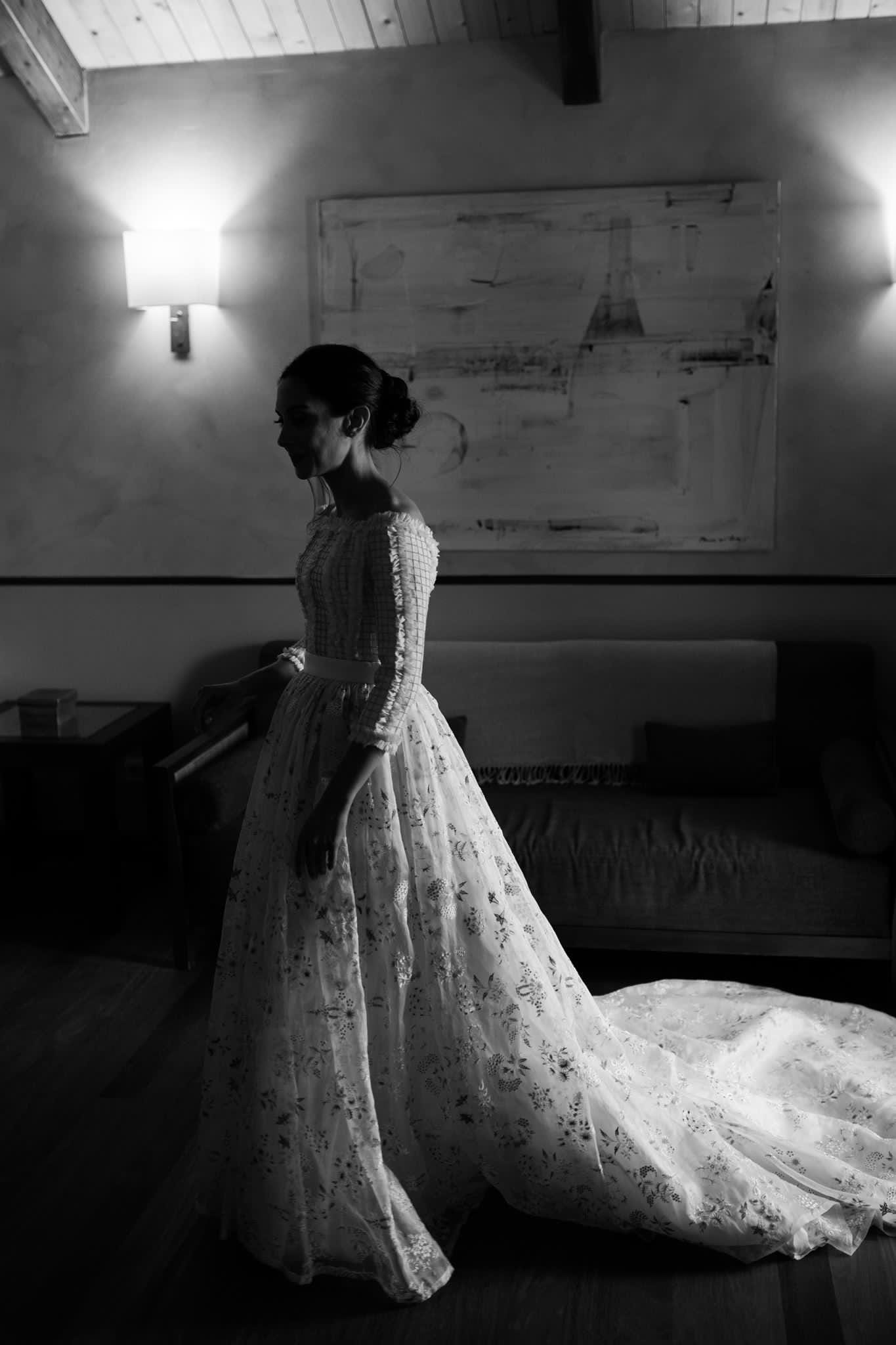 Vestido de novia del atelier gallego Juana Rique