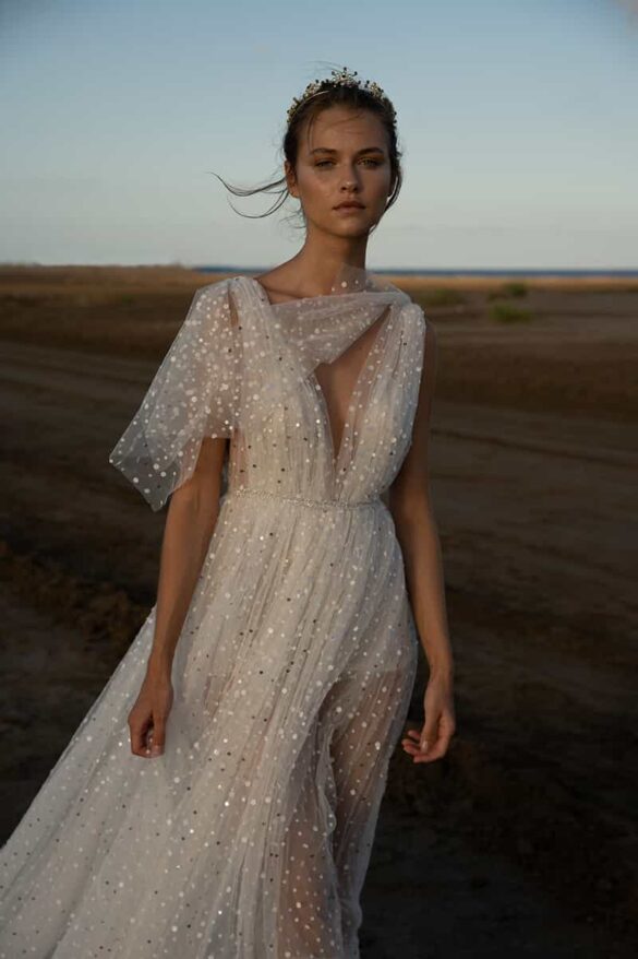 Vestido de novia de Ramón Herrerías colección 2021