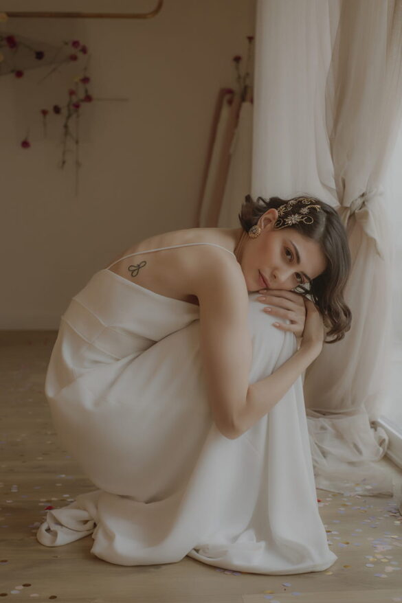 Victoria Salas vestido de novia 2021 modelo BATISTE