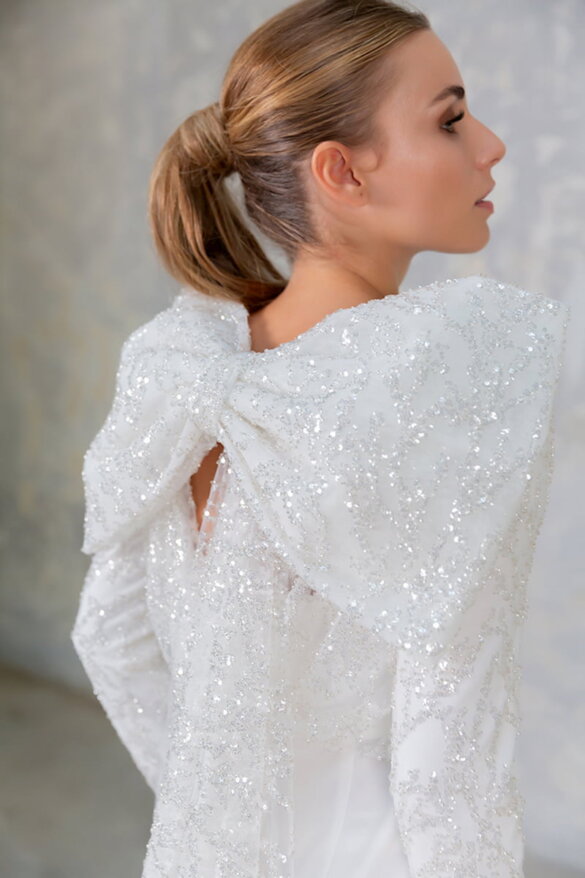 vestido novia maria baraza coleccion camaleonica mod otono 1 O15