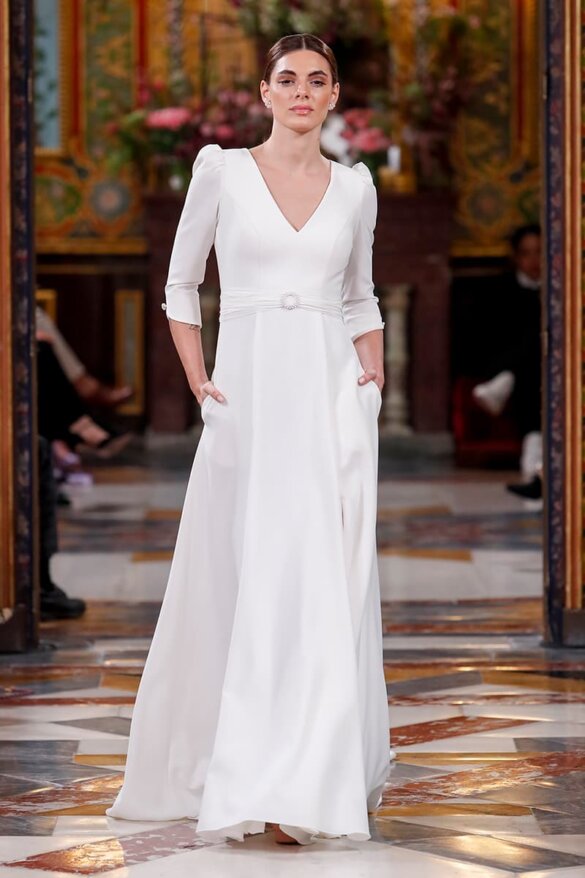 vestido novia silvia fernandez coleccion mademoiselle 073